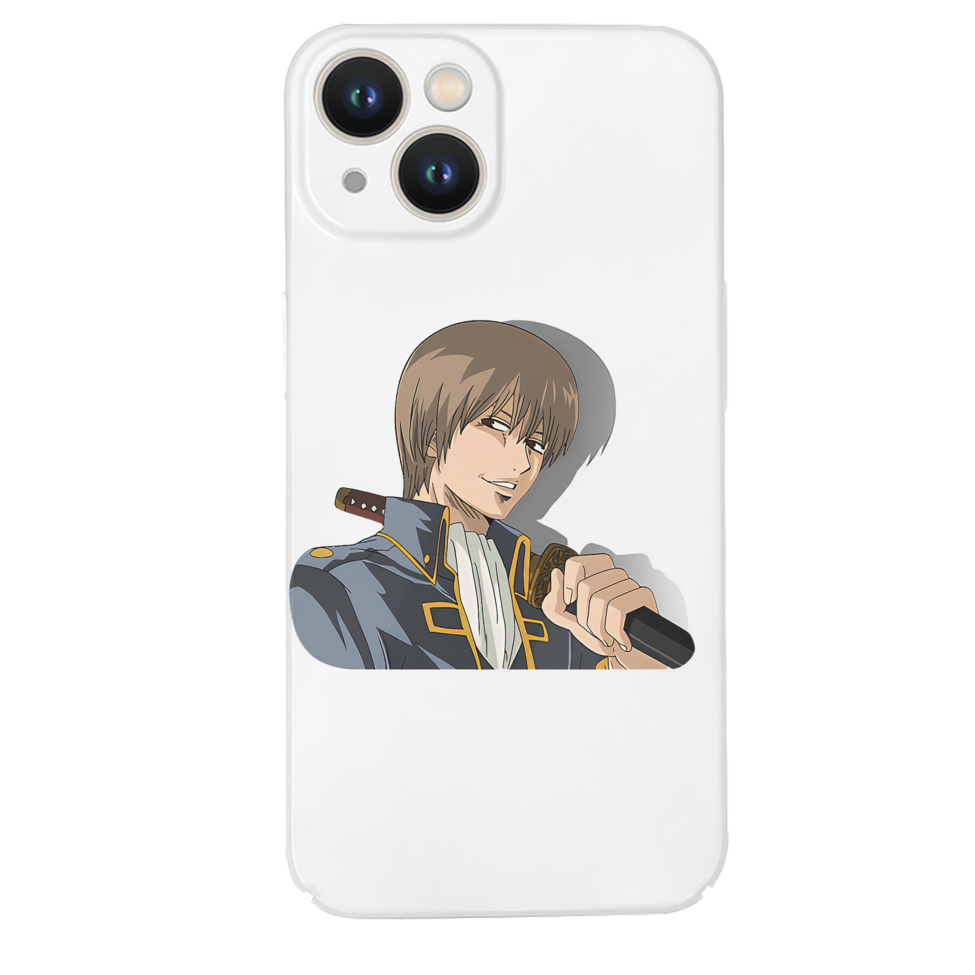 （画像用） ぎんたま 坂田銀時（さかたぎんとき） 神楽 志村新八（しむら しんぱち） GINTAMA Sakata Gintoki Kagura Shimura Shinpachi 【iPhone 14シリーズ対応】ハードケース